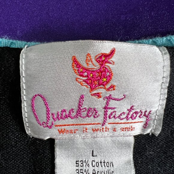 VTG 📌Quacker Factory Knitted Tank Top with Sequins at the Neckline - Picture 12 of 13